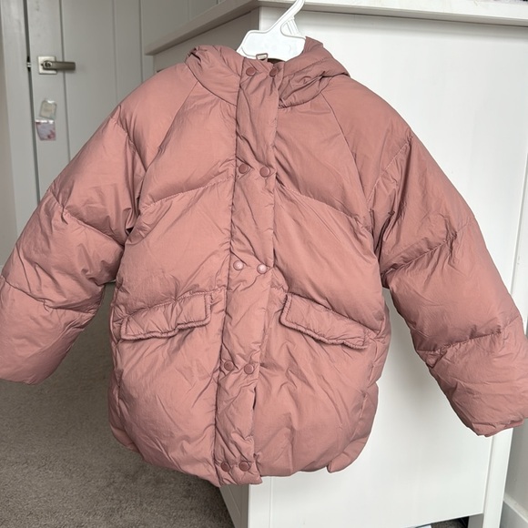 Zara Kids Snaps Down Puffer Coat - Picture 1 of 8